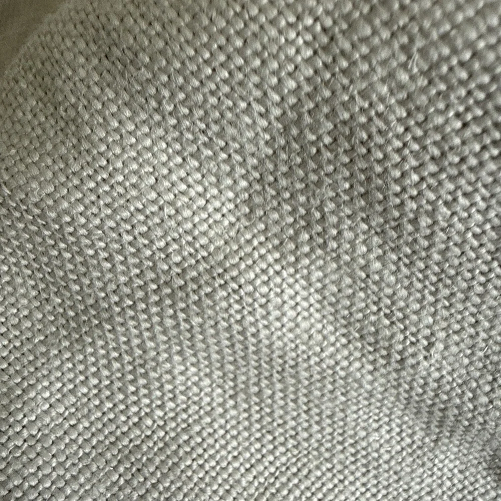 Restoration Hardware Linen Curtains Mist Belgian Heavyweight Textured 100x120 x2